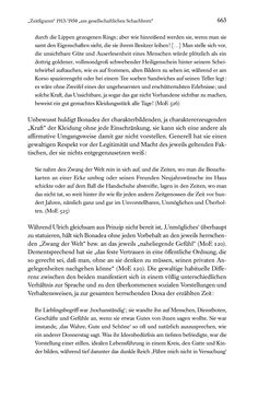 Image of the Page - 663 - in Kakanien als Gesellschaftskonstruktion - Robert Musils Sozioanalyse des 20. Jahrhunderts