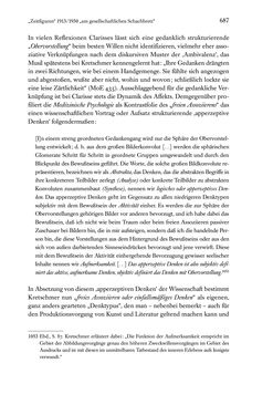 Image of the Page - 687 - in Kakanien als Gesellschaftskonstruktion - Robert Musils Sozioanalyse des 20. Jahrhunderts