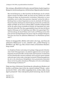 Image of the Page - 693 - in Kakanien als Gesellschaftskonstruktion - Robert Musils Sozioanalyse des 20. Jahrhunderts