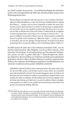 Image of the Page - 717 - in Kakanien als Gesellschaftskonstruktion - Robert Musils Sozioanalyse des 20. Jahrhunderts