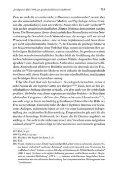 Image of the Page - 735 - in Kakanien als Gesellschaftskonstruktion - Robert Musils Sozioanalyse des 20. Jahrhunderts