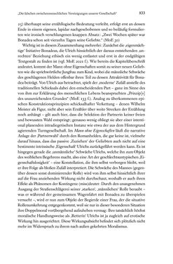 Bild der Seite - 833 - in Kakanien als Gesellschaftskonstruktion - Robert Musils Sozioanalyse des 20. Jahrhunderts
