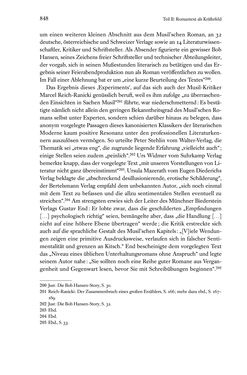 Image of the Page - 848 - in Kakanien als Gesellschaftskonstruktion - Robert Musils Sozioanalyse des 20. Jahrhunderts
