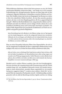 Image of the Page - 887 - in Kakanien als Gesellschaftskonstruktion - Robert Musils Sozioanalyse des 20. Jahrhunderts