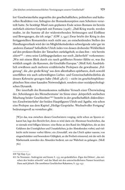 Image of the Page - 929 - in Kakanien als Gesellschaftskonstruktion - Robert Musils Sozioanalyse des 20. Jahrhunderts