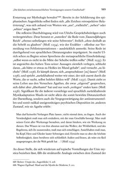 Bild der Seite - 989 - in Kakanien als Gesellschaftskonstruktion - Robert Musils Sozioanalyse des 20. Jahrhunderts