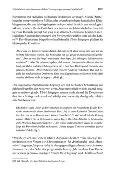 Image of the Page - 1083 - in Kakanien als Gesellschaftskonstruktion - Robert Musils Sozioanalyse des 20. Jahrhunderts