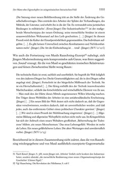 Image of the Page - 1111 - in Kakanien als Gesellschaftskonstruktion - Robert Musils Sozioanalyse des 20. Jahrhunderts