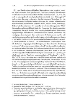 Image of the Page - 1118 - in Kakanien als Gesellschaftskonstruktion - Robert Musils Sozioanalyse des 20. Jahrhunderts