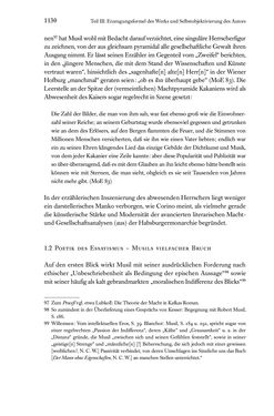 Image of the Page - 1130 - in Kakanien als Gesellschaftskonstruktion - Robert Musils Sozioanalyse des 20. Jahrhunderts