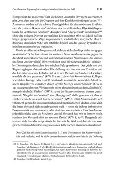 Image of the Page - 1141 - in Kakanien als Gesellschaftskonstruktion - Robert Musils Sozioanalyse des 20. Jahrhunderts