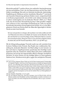 Image of the Page - 1143 - in Kakanien als Gesellschaftskonstruktion - Robert Musils Sozioanalyse des 20. Jahrhunderts