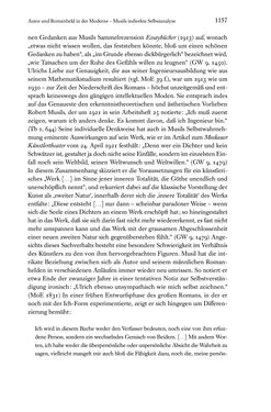 Image of the Page - 1157 - in Kakanien als Gesellschaftskonstruktion - Robert Musils Sozioanalyse des 20. Jahrhunderts