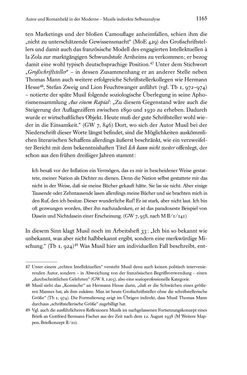 Image of the Page - 1165 - in Kakanien als Gesellschaftskonstruktion - Robert Musils Sozioanalyse des 20. Jahrhunderts