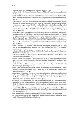 Image of the Page - 1184 - in Kakanien als Gesellschaftskonstruktion - Robert Musils Sozioanalyse des 20. Jahrhunderts