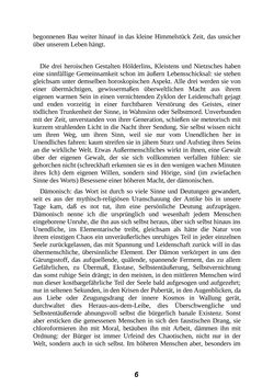 Image of the Page - 6 - in Der Kampf mit dem Dämon - Hölderlin · Kleist · Nietzsche