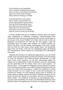 Image of the Page - 24 - in Der Kampf mit dem Dämon - Hölderlin · Kleist · Nietzsche