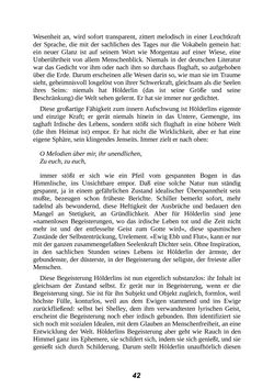 Image of the Page - 42 - in Der Kampf mit dem Dämon - Hölderlin · Kleist · Nietzsche