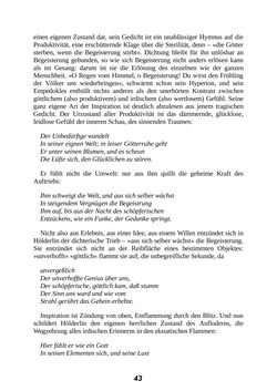 Image of the Page - 43 - in Der Kampf mit dem Dämon - Hölderlin · Kleist · Nietzsche