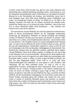 Image of the Page - 47 - in Der Kampf mit dem Dämon - Hölderlin · Kleist · Nietzsche