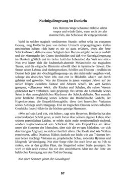 Bild der Seite - 61 - in Der Kampf mit dem Dämon - Hölderlin · Kleist · Nietzsche