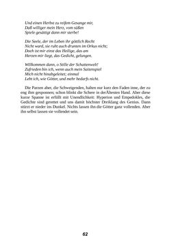 Image of the Page - 62 - in Der Kampf mit dem Dämon - Hölderlin · Kleist · Nietzsche