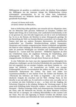 Image of the Page - 64 - in Der Kampf mit dem Dämon - Hölderlin · Kleist · Nietzsche