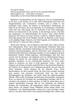 Image of the Page - 66 - in Der Kampf mit dem Dämon - Hölderlin · Kleist · Nietzsche