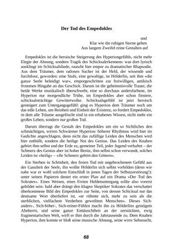 Image of the Page - 68 - in Der Kampf mit dem Dämon - Hölderlin · Kleist · Nietzsche