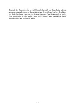 Image of the Page - 73 - in Der Kampf mit dem Dämon - Hölderlin · Kleist · Nietzsche