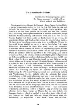 Image of the Page - 74 - in Der Kampf mit dem Dämon - Hölderlin · Kleist · Nietzsche