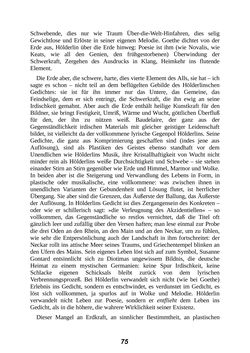 Image of the Page - 75 - in Der Kampf mit dem Dämon - Hölderlin · Kleist · Nietzsche