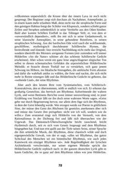 Image of the Page - 78 - in Der Kampf mit dem Dämon - Hölderlin · Kleist · Nietzsche