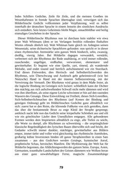 Image of the Page - 79 - in Der Kampf mit dem Dämon - Hölderlin · Kleist · Nietzsche