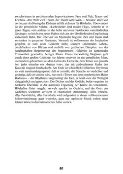 Image of the Page - 80 - in Der Kampf mit dem Dämon - Hölderlin · Kleist · Nietzsche