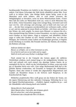 Image of the Page - 82 - in Der Kampf mit dem Dämon - Hölderlin · Kleist · Nietzsche