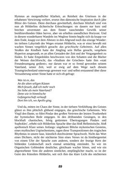 Image of the Page - 89 - in Der Kampf mit dem Dämon - Hölderlin · Kleist · Nietzsche