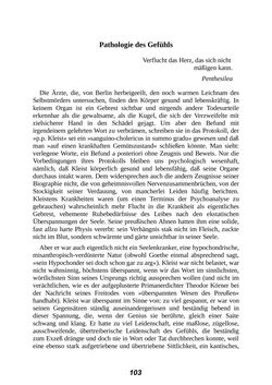 Image of the Page - 103 - in Der Kampf mit dem Dämon - Hölderlin · Kleist · Nietzsche