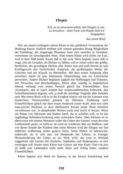Image of the Page - 115 - in Der Kampf mit dem Dämon - Hölderlin · Kleist · Nietzsche