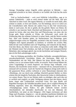 Image of the Page - 141 - in Der Kampf mit dem Dämon - Hölderlin · Kleist · Nietzsche