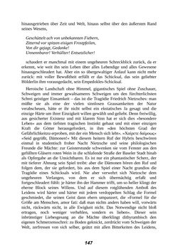 Image of the Page - 147 - in Der Kampf mit dem Dämon - Hölderlin · Kleist · Nietzsche