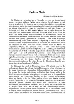 Bild der Seite - 185 - in Der Kampf mit dem Dämon - Hölderlin · Kleist · Nietzsche
