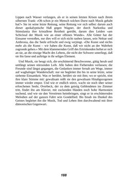 Bild der Seite - 188 - in Der Kampf mit dem Dämon - Hölderlin · Kleist · Nietzsche