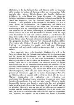 Bild der Seite - 195 - in Der Kampf mit dem Dämon - Hölderlin · Kleist · Nietzsche