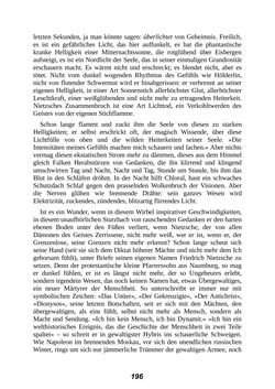 Bild der Seite - 196 - in Der Kampf mit dem Dämon - Hölderlin · Kleist · Nietzsche