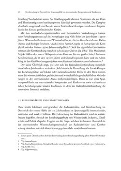 Bild der Seite - 10 - in Kerne, Kooperation und Konkurrenz - Kernforschung in Österreich im internationalen Kontext (1900–1950)