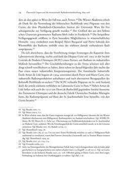 Bild der Seite - 34 - in Kerne, Kooperation und Konkurrenz - Kernforschung in Österreich im internationalen Kontext (1900–1950)