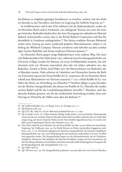 Bild der Seite - 36 - in Kerne, Kooperation und Konkurrenz - Kernforschung in Österreich im internationalen Kontext (1900–1950)