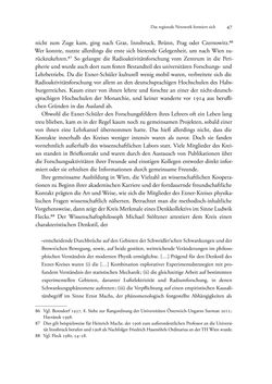 Image of the Page - 47 - in Kerne, Kooperation und Konkurrenz - Kernforschung in Österreich im internationalen Kontext (1900–1950)
