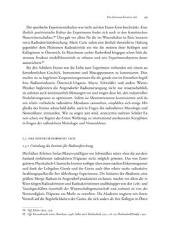 Bild der Seite - 49 - in Kerne, Kooperation und Konkurrenz - Kernforschung in Österreich im internationalen Kontext (1900–1950)